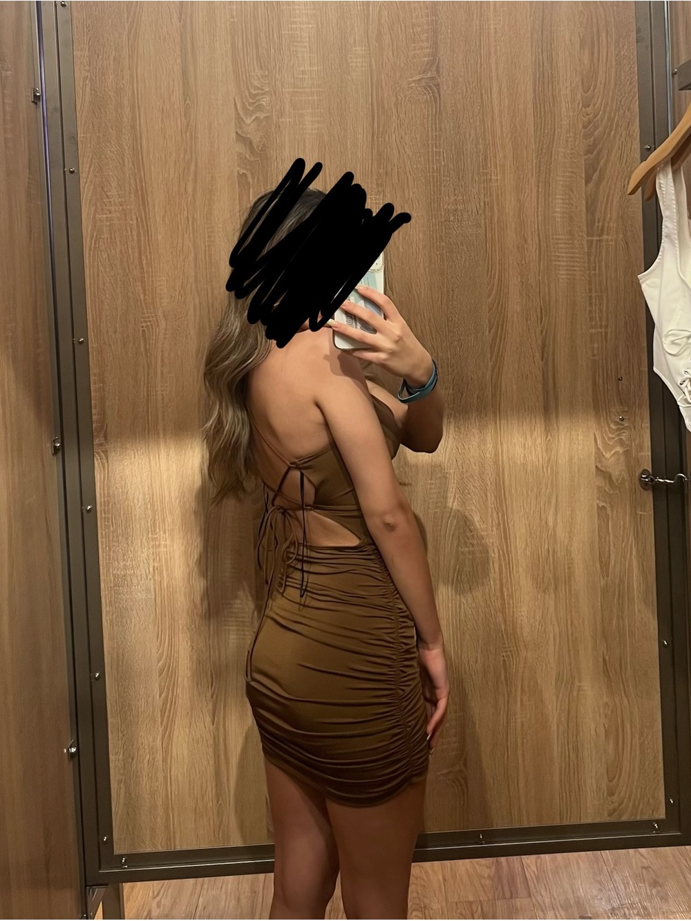 Windsor Brown Strappy Dress - Picture 7 of 7
